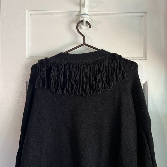 Max Studio Fringe Cardigan - Picture 8 of 9